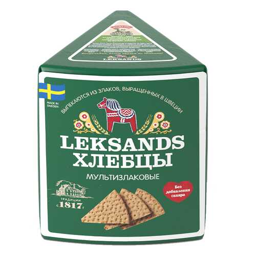 Хлебцы Leksands Мультизлаковые 190г