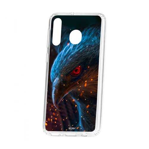 Чехол Kruche Samsung Galaxy M30 Print Орел