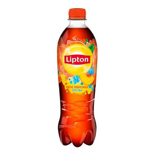 Чай черный Lipton Ice Tea Персик 500мл