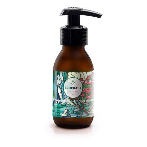 Гидрофильное масло EcoCraft Frangipani and Marian plum Франжипани и марианская слива 100мл