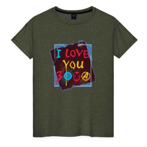 Футболка женская ВсеМайки 1844225 хаки XXXL
