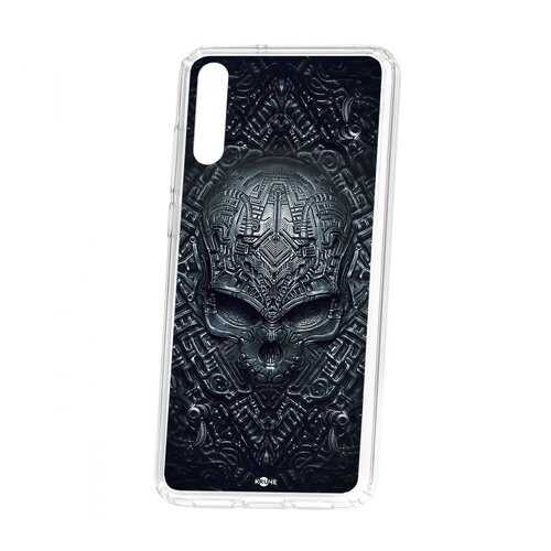 Чехол Kruche Huawei P20 Print Череп техно