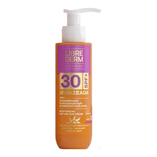 Солнцезащитное средство Librederm Bronzeada Anti-age Увлажняющий SPF50 150 мл