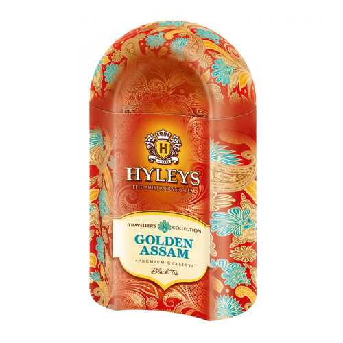 Чай Hyleys Голден ассам, черный листовой, ж/б, 100 гр