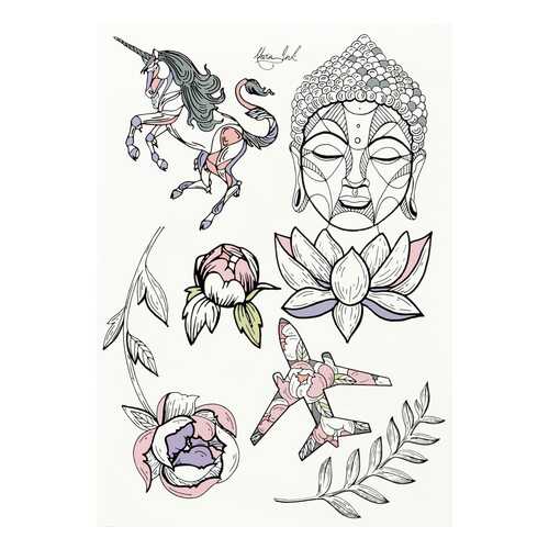 Переводные тату Miami Tattoos Mystery by Nora Ink
