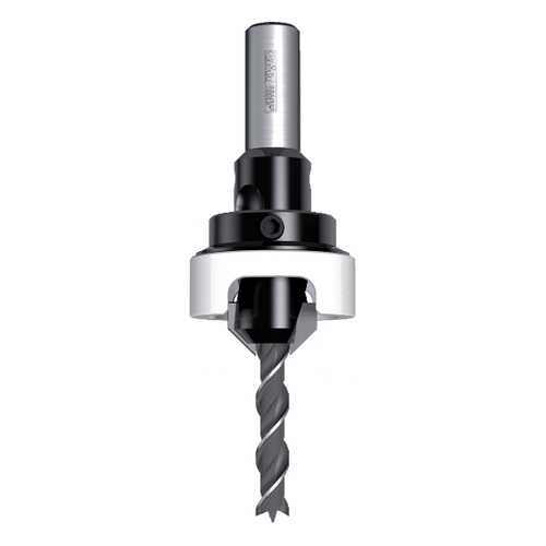 Сверло с зенкером и ограничителем 45°HW Z2  S=8  D=4/12 RH CMT 521.312.11A