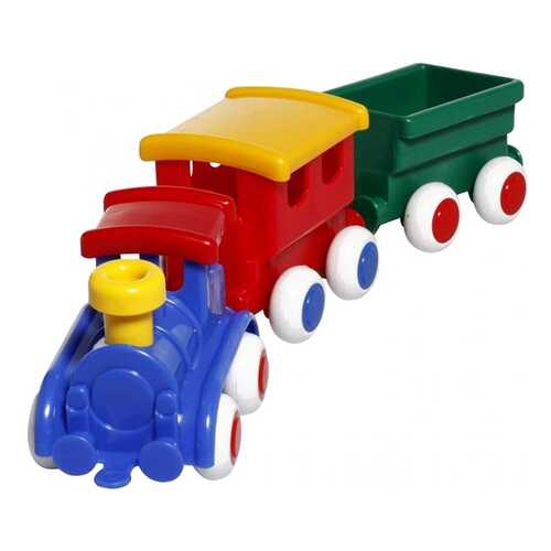 Мини паровозик Viking Toys 1173-син 27 см синий
