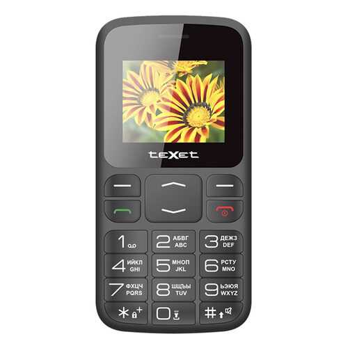 Мобильный телефон teXet TM-B208 Black