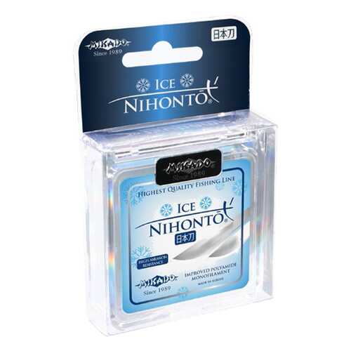 Леска монофильная Mikado Nihonto Ice 0,14 мм, 50 м, 2,95 кг