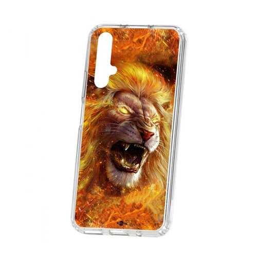 Чехол Kruche Huawei Honor 20 Print Лев