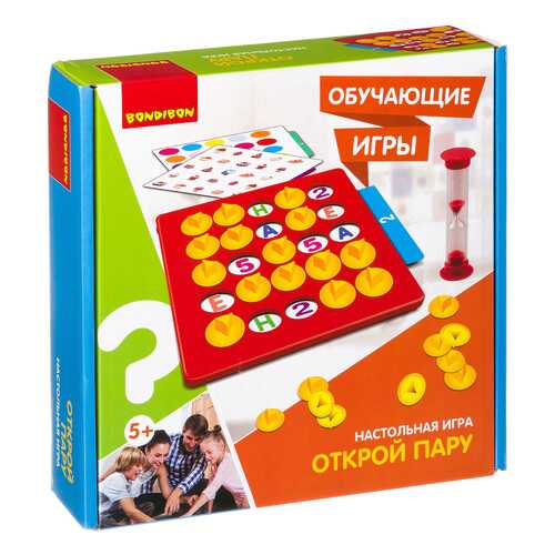 Настольная игра Bondibon Открой пару