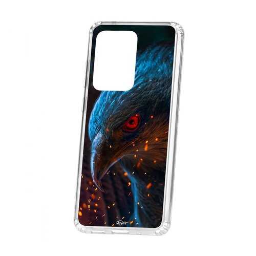 Чехол Kruche Samsung Galaxy S20 Ultra Print Орел
