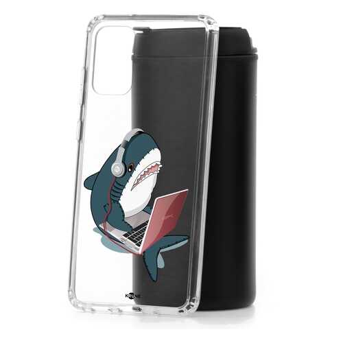 Чехол Samsung Galaxy S20 Plus Kruche Print Акула