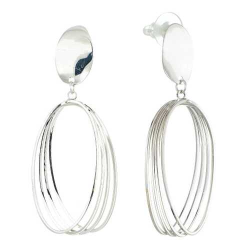 Серьги Corona Style B006E03187 серебристые