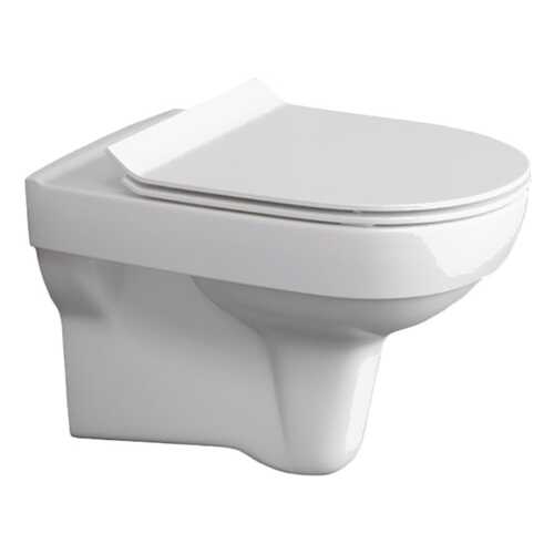 Подвесной унитаз Cersanit Carina Clean On S-MZ-CARINA-COn-S-DL-w белый