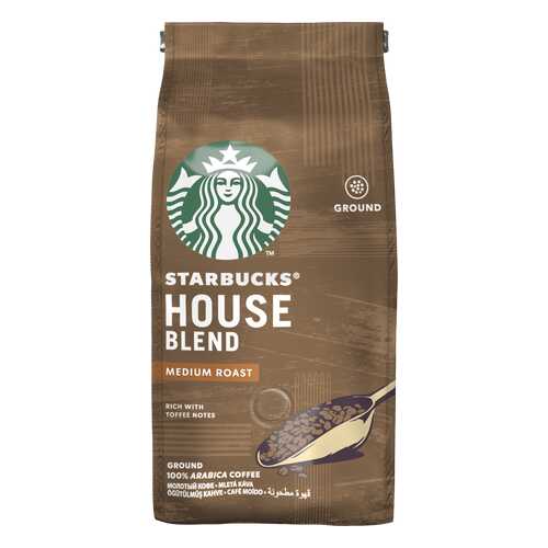 Кофе молотый Starbucks House Blend средней обжарки 200 г