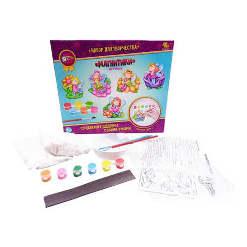 Поделка ABtoys Набор для создания магнитиков Я дизайне, серия Лесные феи PT-00934