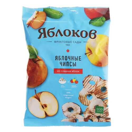 Чипсы фруктовые Мультяша из сладких яблок