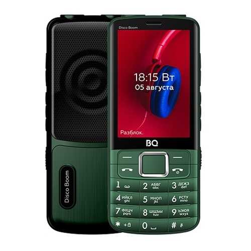 Мобильный телефон BQ 3587 Disco Boom Green