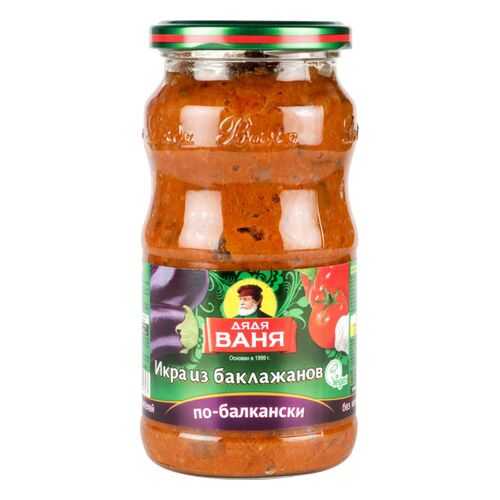 Икра из баклажанов Дядя Ваня по-балкански 460 г