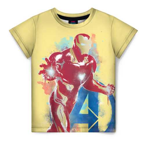 Детская футболка ВсеМайки 3D Iron Man, размер 158