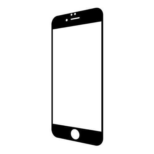 Защитное стекло Full Glue Premium Krutoff для iPhone 6/6S Black