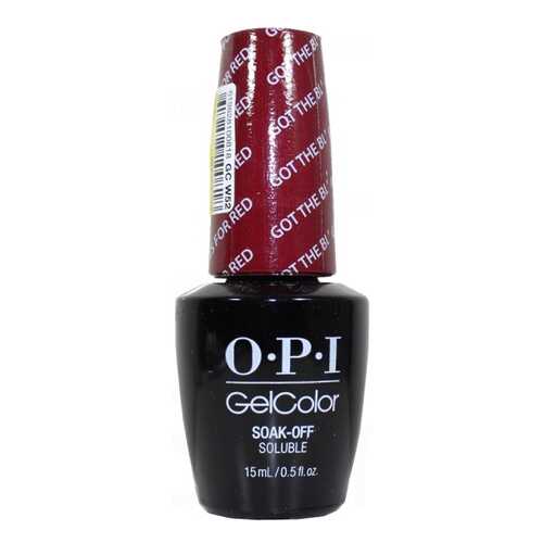 Лак для ногтей OPI Gelcolor Got The Blues For Red 15 мл