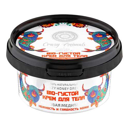 Крем для тела Natura Siberica Crazy Animals Bio-крем Медовая медитация 180 мл