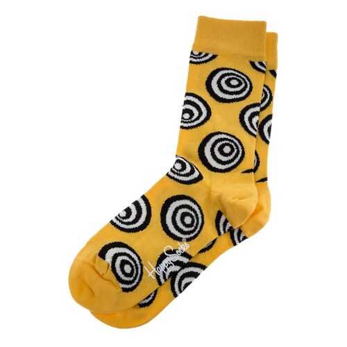 Носки мужские Happy Socks CRD01 желтые 36-40 EU