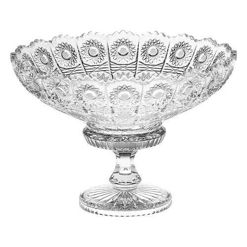 Салатник на ножке Crystal BOHEMIA 25 см