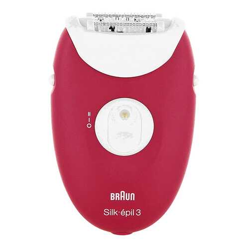 Эпилятор Braun Silk-epil 3-3410 White/Pink