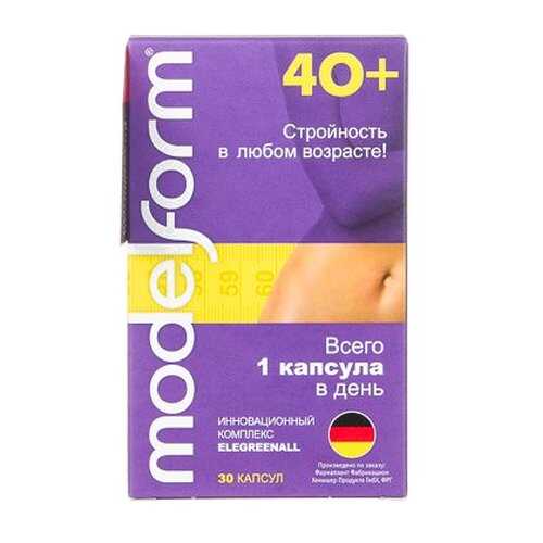 Modelform 40+ 380 мг капсулы 30 шт.