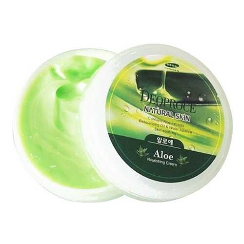 Крем для лица и тела Deoproce Natural Skin на основе экстракта сока алое 100 г