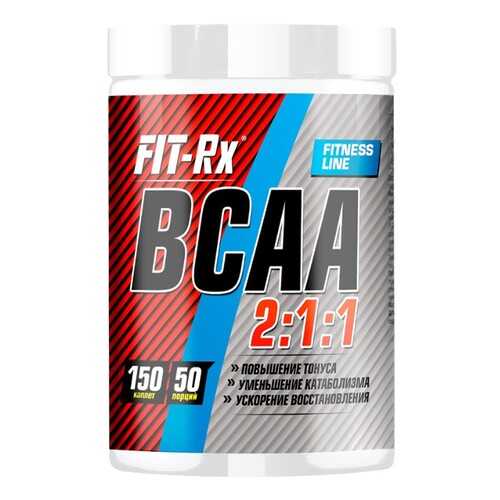 FIT-Rx BCAA 2:1:1, 150 капл, вкус: нейтральный