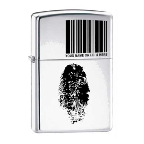 Зажигалка Zippo I.D 20836 Finger High Polish Chrome