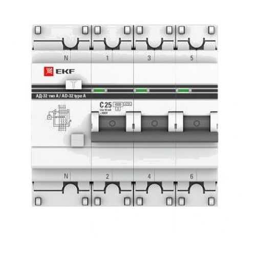 Дифавтоматы EKF DA32-50-300-4P-pro