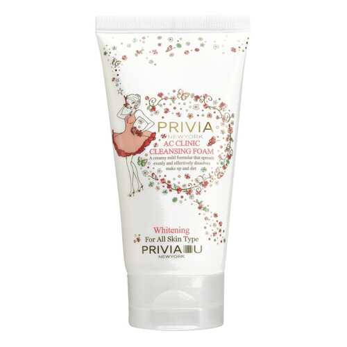 Пенка для умывания для проблемной кожи PRIVIA AC Clinic Cleansing Foam, 150 мл