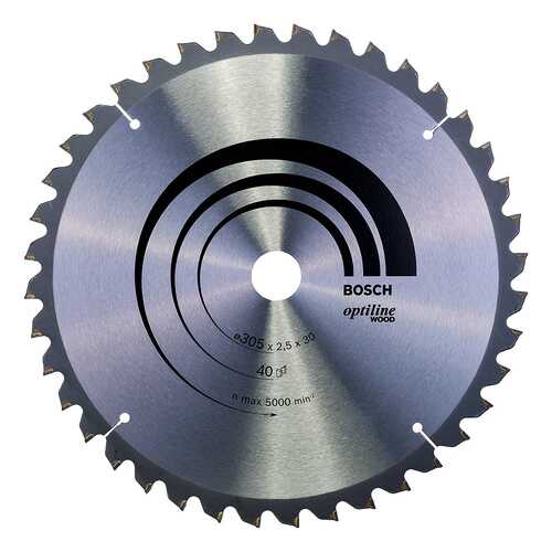 Диск по дереву Bosch STD WO 305x30-40T 2608640440