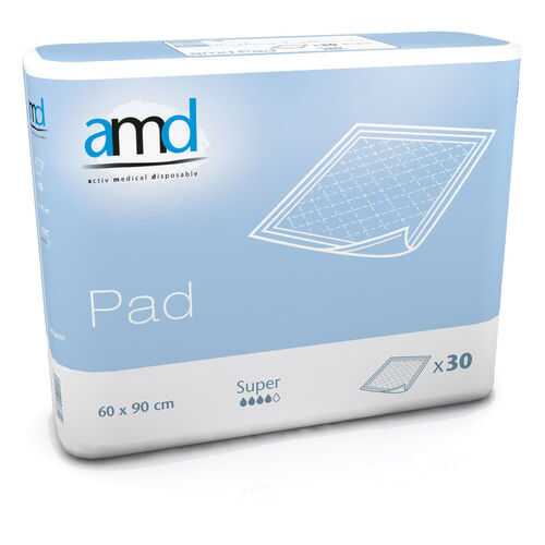 Впитывающие пеленки AMD PAD SUPER 60*90 №30