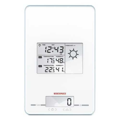 Весы кухонные Soehnle Page Meteo Center White