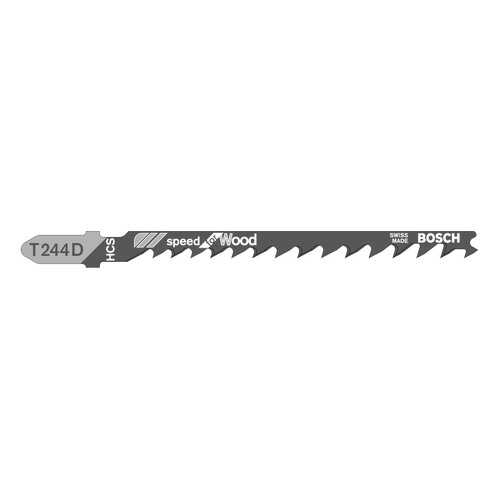 Набор пилок для лобзика Bosch T 244 D,HCS 2608637881