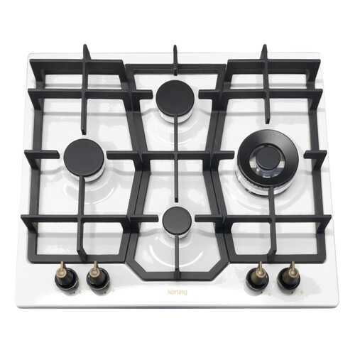 Встраиваемая варочная панель газовая Korting HG 631 CTRI White