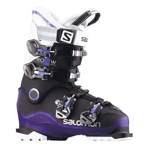 Горнолыжные ботинки Salomon X Pro 70 W 2018, black/dark purple/white, 22.0