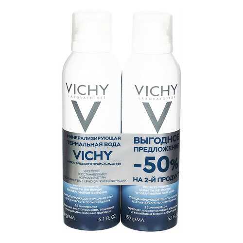 Термальная вода VICHY Purete Thermal Дуопак 150 мл x 2 шт