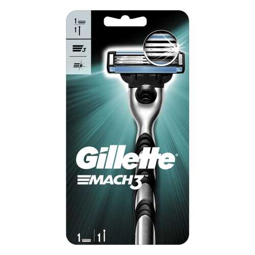 Мужская бритва Gillette Mach3 с 1 сменной кассетой