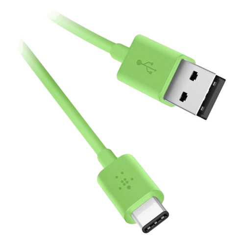 Кабель Belkin F2CU032 Type-C 1,8м Green