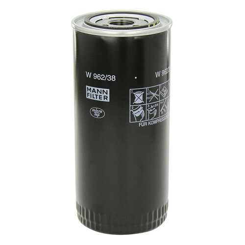 Фильтр масляный двигателя MANN-FILTER W962/38