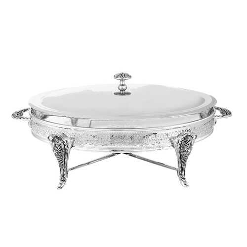 Блюдо с подогревом Regent Silverware Британи 44x25x21см овальное