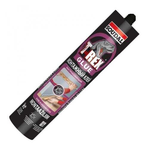 Клей SOUDAL T-REX быстросохнущий 380 мл