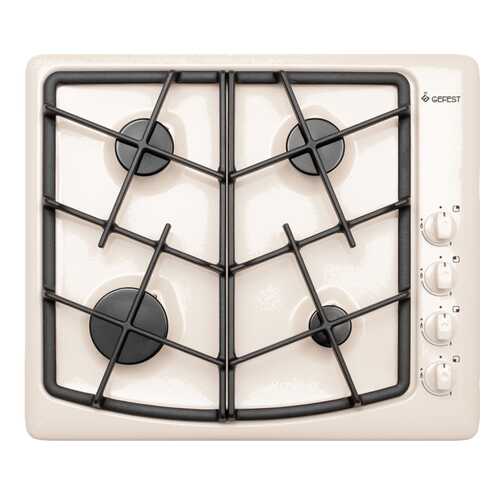 Встраиваемая варочная панель газовая GEFEST СГ СН 1211 К81 Beige